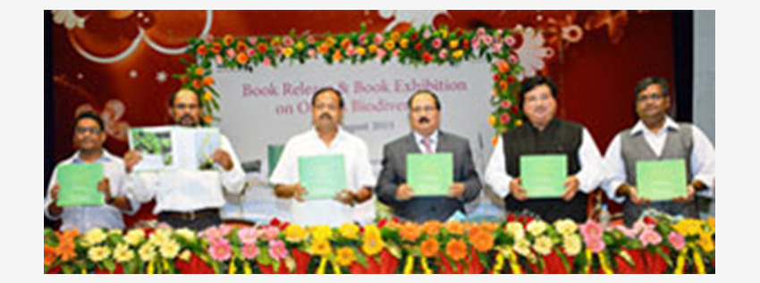 Book on Odisha's Biodiversity Cover Image