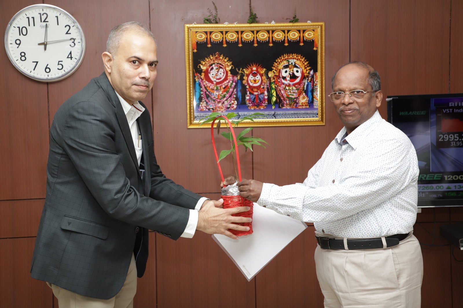 Photo of Director Production with CMD, NALCO