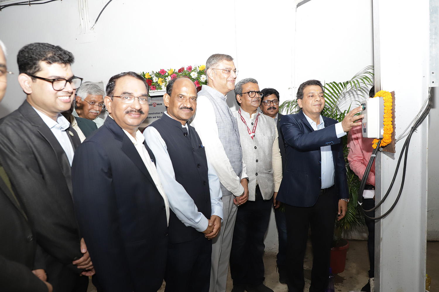 NRTC PILOT PLANT INAUGURATED _NALCO